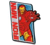 Ecusson - Avengers Les Vengeurs 'Iron Man 1' - rouge - 7,6 x 5 cm - by Marvel© patches brode appliques embroidery thermocollant