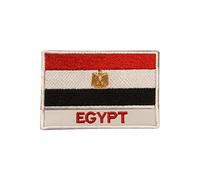 Écusson brodé à coudre ou à coudre drapeau de l'Égypte