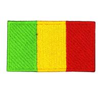Écusson brodé à coudre ou à repasser Drapeau national du Mali