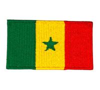 Écusson brodé à coudre ou à repasser - Drapeau national du Sénégal