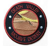 Écusson brodé à coudre ou à repasser Motif Mojave de la Vallée de la mort 8,9 cm