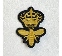 Écusson brodé à coudre ou à thermocoller Motif abeille