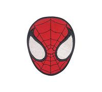 Écusson brodé à coudre ou à thermocoller - Motif tête de Spiderman - Pour vêtements, chemises, jeans, etc