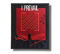 Écusson brodé à repasser avec inscription « I Prevail Band »