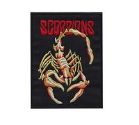 Écusson brodé à repasser avec le groupe de métaux lourds Scorpions de haute qualité