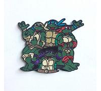 Écusson brodé à repasser ou à coudre Motif tortue ninja