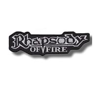 Écusson brodé à thermocoller Motif Rhapsody of Fire Band
