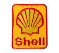 Écusson brodé à thermocoller ou à coudre avec logo de coquillage, pour vêtements, chemises, jeans, etc