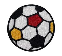 Écusson brodé à thermocoller ou à coudre - Motif ballon de football