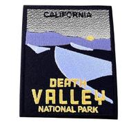 Écusson brodé à thermocoller ou à coudre, motif parc national de la vallée de la mort, 8,9 cm, souvenir des États-Unis, vacances, cadeau