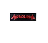 Écusson brodé Airbourne rouge thermocollant accessoire souvenir