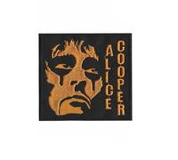 Écusson brodé Alice Cooper doré thermocollant accessoire