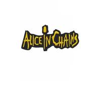 Écusson brodé Alice dans les chaînes en métal doré thermocollant accessoire