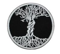 Écusson brodé arbre de vie à coudre ou à thermocoller