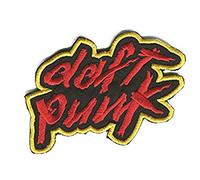 Écusson brodé Daft Punk à coudre ou à thermocoller pour costume, hommage ou souvenir