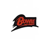 Écusson brodé David Bowie rouge thermocollant accessoire