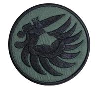 Écusson brodé de l'armée - Légion française - 8 x 8 cm