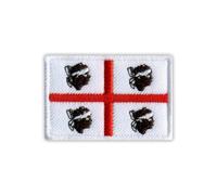 Écusson brodé Drapeau de la Sardaigne 5,1 cm à coudre