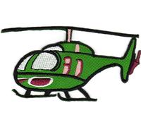 Ecusson brodé Ecussons Imprimés Ecussons Thermocollants iron-on Patch Hélicoptère Prendre l'avion
