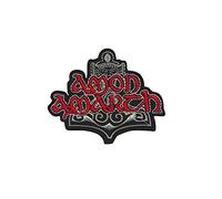Écusson brodé en métal Amon Amarth Red Melodic Death