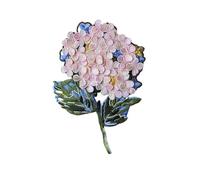 Écusson Brodé Patchs brodés de fleurs 3D à coudre, 1 pièce, bord de ruban en dentelle d'hortensia, passementerie DIY, Applique for artisanat de mariage et de mariée(Small 1pcs)