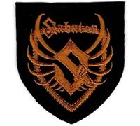 Écusson brodé Sabaton Gold Power Metal Band Patch Patch Patch Accessoire