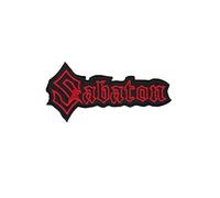 Écusson brodé Sabaton Red Power Metal Band Patch Patch Patch Accessoire