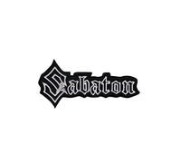 Écusson brodé Sabaton Silver Power Metal Band Patch Patch thermocollant Accessoire souvenir