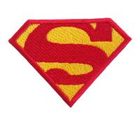 Écusson brodé Superman S - À repasser ou à coudre