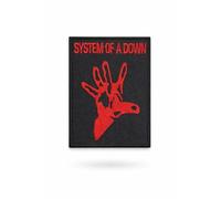 Écusson brodé « System of A Down Red Hand » - Accessoire
