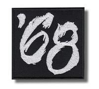 Écusson brodé thermocollant 68