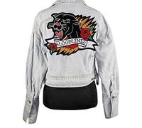 Écusson brodé thermocollant à coudre ou à repasser Motif panthère noire