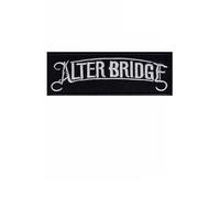 Écusson brodé thermocollant Alter Bridge Rockband noir argenté