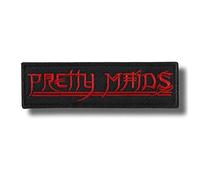 Écusson brodé thermocollant avec inscription « Pretty Maids »