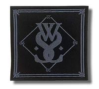 Écusson brodé thermocollant avec inscription « While She Sleeps »