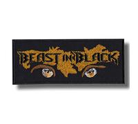 Écusson brodé thermocollant Beast in Black