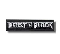 Écusson brodé thermocollant Beast in Black