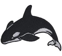 Écusson brodé thermocollant et/ou a coudre - animal cachalot baleine