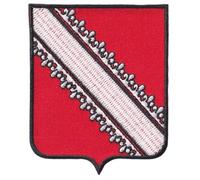 Écusson brodé thermocollant et/ou a coudre - Bas Rhin France