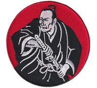 Écusson brodé thermocollant et/ou a coudre - samourai japon japan