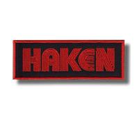 Écusson brodé thermocollant Haken Band