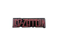 Écusson brodé thermocollant LED Zeppelin rouge - Accessoire souvenir
