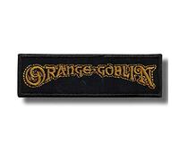 Écusson brodé thermocollant Motif Goblin Orange