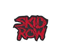 Écusson brodé thermocollant Motif skid Row Rouge