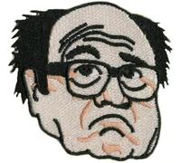Écusson brodé thermocollant ou à coudre Danny Devito (7,6 cm) Always Sunny in Philadelphia Frank Reynolds Tribute DIY Cadeau