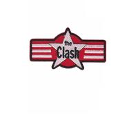 Écusson brodé thermocollant The Clash Star Punk Band Patch Accessoire