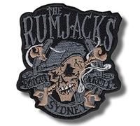 Écusson brodé thermocollant The Rumjacks