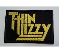 Écusson brodé Thin Lizzy ~ Irlandais Rock ~ 7,6 x 5,7 cm ~ Fer ou à coudre ~ Livraison gratuite