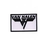 Écusson brodé Van Halen blanc Hard Rock Band Patch Patch Patch Accessoire