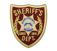 Écusson brodé Walking Dead Sheriff's Dept. King County
